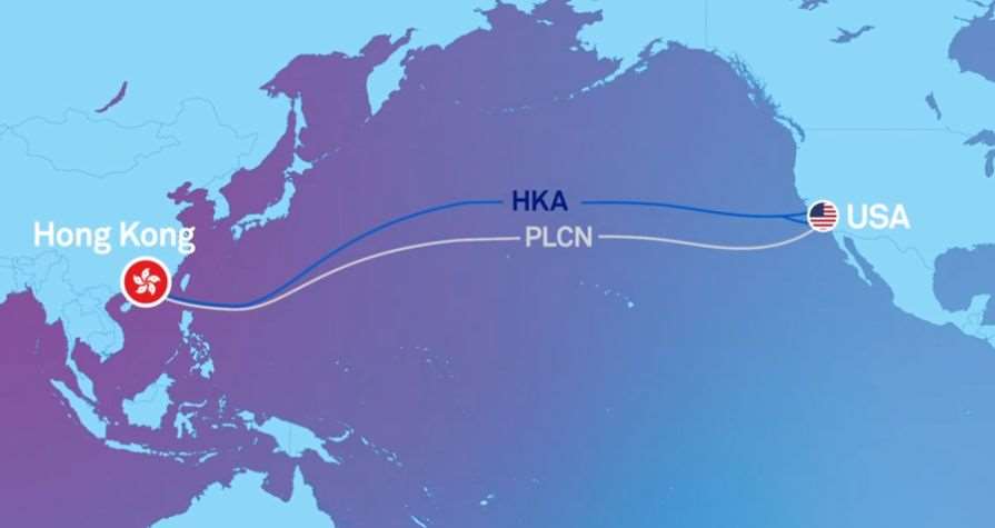 光纤光缆厂家：中国香港-美国海缆系统HKA被暂停建设